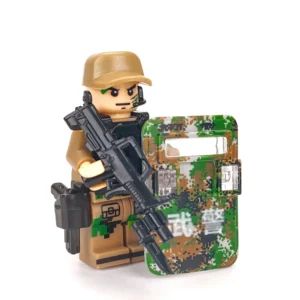 Minifigure - Chinese Armed Police Force CAPF (LEGO Alternative) Minifigure - Chinese Armed Police Force CAPF (LEGO Alternative)