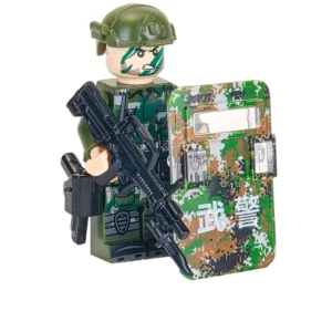 Minifigure - Chinese Armed Police Force CAPF Special Operations Unit member (LEGO Alternative) Minifigure - Chinese Armed Police Force CAPF Special Operations Unit member (LEGO Alternative)