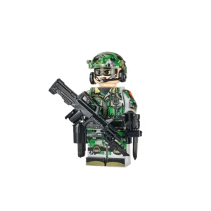 Minifigure - Chinese Border Defense Army Soldier (LEGO Alternative) Minifigure - Chinese Border Defense Army Soldier (LEGO Alternative)