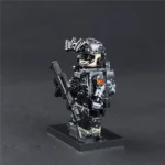 Chinese Jiaolong Special Operations member and assault rifle - Custom Printed Brick Block Figure
