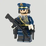 Chinese PLA Air Force Peoples Liberation Army Air Force officer - Custom Printed Brick Block Figure