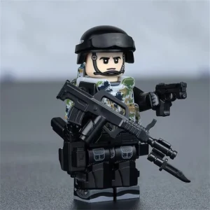 Minifigure - Chinese PLA Navy Marine Corps Jiaolong Commando Unit (LEGO Alternative) Minifigure - Chinese PLA Navy Marine Corps Jiaolong Commando Unit (LEGO Alternative)