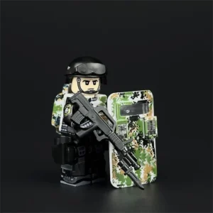 Minifigure - Chinese PLA Navys Jiaolong Commando Unit soldier (LEGO Alternative) Minifigure - Chinese PLA Navys Jiaolong Commando Unit soldier (LEGO Alternative)