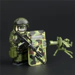 Chinese Peoples Armed Police Force Falcon Commando Unit - Custom Printed Brick Block Figure