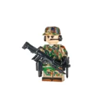 Chinese Peoples Armed Police Force PAP Border Defense Soldier - Custom Printed Brick Block Figure