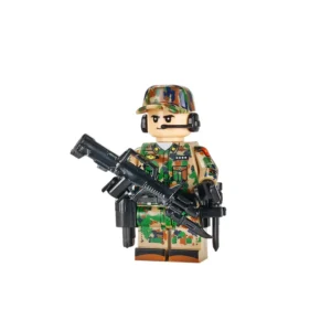 Minifigure - Chinese Peoples Armed Police Force PAP Border Defense Soldier (LEGO Alternative) Minifigure - Chinese Peoples Armed Police Force PAP Border Defense Soldier (LEGO Alternative)