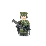 Chinese People’s Armed Police Force PAP officer - Custom Printed Brick Block Figure