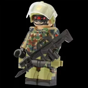 Minifigure - Chinese Peoples Armed Police Force officer (LEGO Alternative) Minifigure - Chinese Peoples Armed Police Force officer (LEGO Alternative)