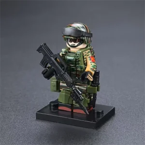 Minifigure - Chinese Peoples Armed Police Snow Leopard Commando Unit (LEGO Alternative) Minifigure - Chinese Peoples Armed Police Snow Leopard Commando Unit (LEGO Alternative)