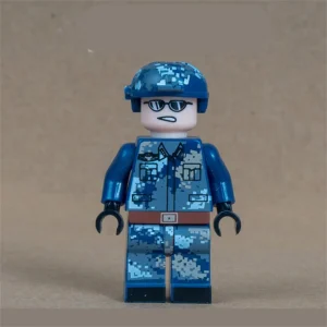 Minifigure - Chinese Peoples Liberation Army Air Force (LAAF in a camouflage combat uniform (LEGO Alternative) Minifigure - Chinese Peoples Liberation Army Air Force (LAAF in a camouflage combat uniform (LEGO Alternative)
