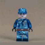 Chinese Peoples Liberation Army Air Force PLAAF in a camouflage field uniform - Custom Printed Brick Block Figure