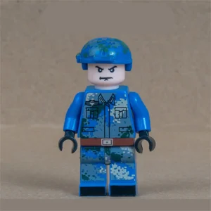 Minifigure - Chinese People's Liberation Army Navy Marine Corps PLANMC generic soldier (LEGO Alternative) Minifigure - Chinese People's Liberation Army Navy Marine Corps PLANMC generic soldier (LEGO Alternative)