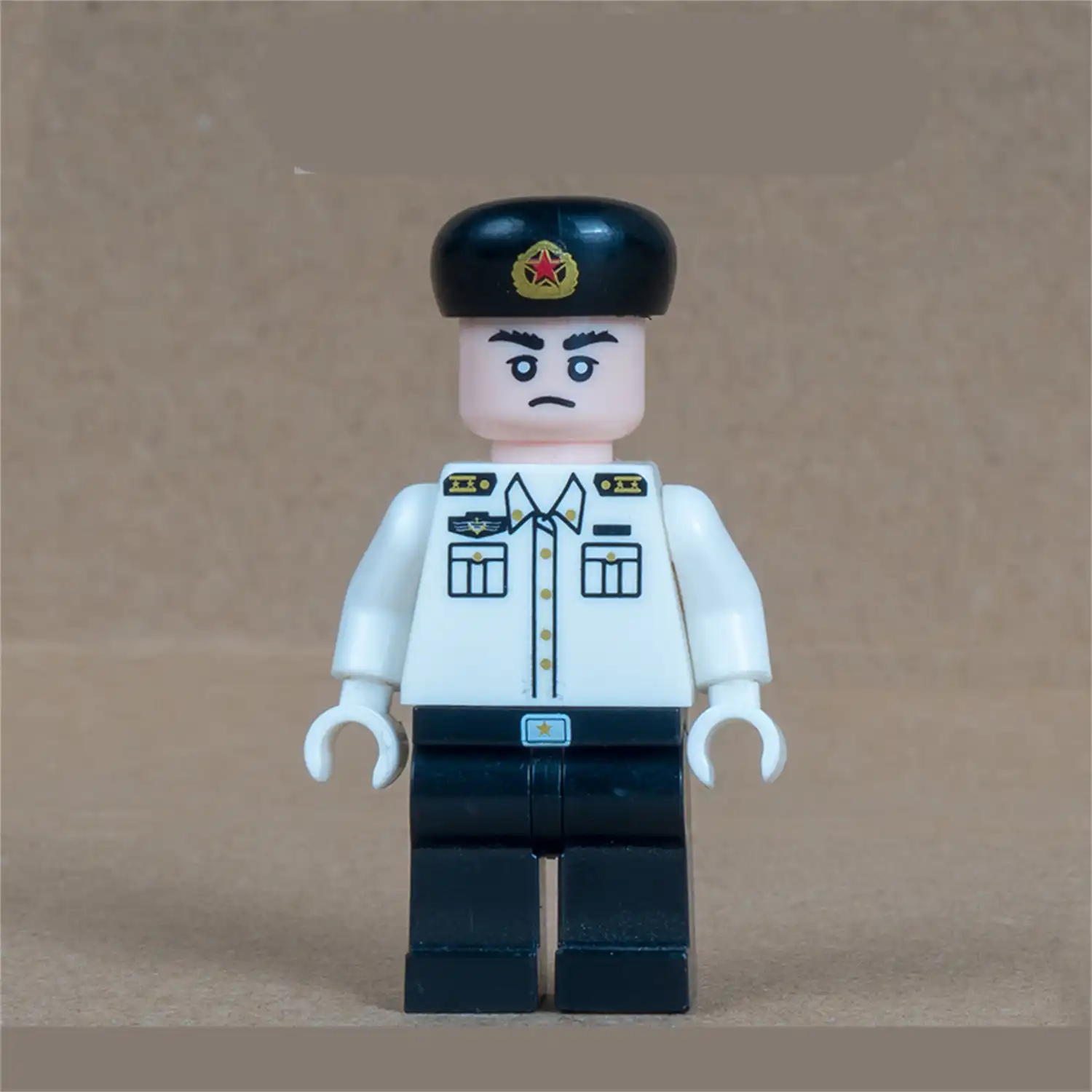 Minifigure - Chinese Peoples Liberation Army PLA Navy soldier officer (LEGO Alternative) Minifigure - Chinese Peoples Liberation Army PLA Navy soldier officer (LEGO Alternative)