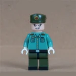Chinese Peoples Liberation Army PLA generic junior officer - Custom Printed Brick Block Figure