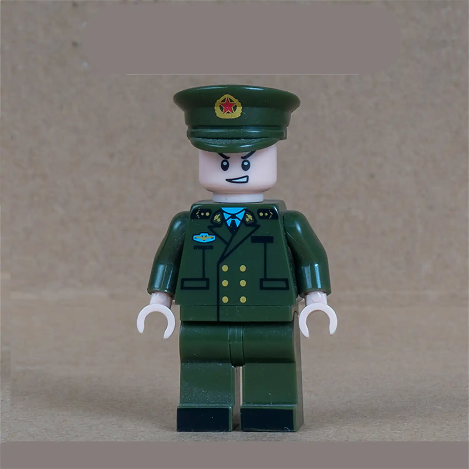Minifigure - Chinese Peoples Liberation Army PLA generic officer (LEGO Alternative) 2 Minifigure - Chinese Peoples Liberation Army PLA generic officer (LEGO Alternative)