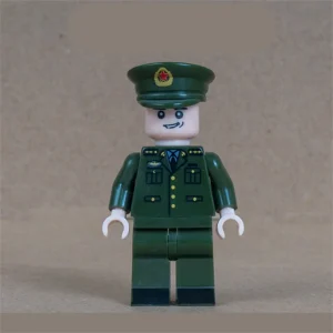 Minifigure - Chinese Peoples Liberation Army PLA generic officer (LEGO Alternative) Minifigure - Chinese Peoples Liberation Army PLA generic officer (LEGO Alternative)