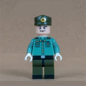 Minifigure - Chinese Peoples Liberation Army PLA generic soldier officer (LEGO Alternative) Minifigure - Chinese Peoples Liberation Army PLA generic soldier officer (LEGO Alternative)