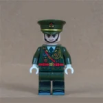 Chinese Peoples Liberation Army (PLA) officer - Custom Printed Brick Block Figure