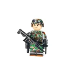 Chinese People’s Liberation Army PLA soldier - Custom Printed Brick Block Figure