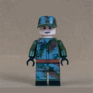 Minifigure - Chinese Peoples Liberation Army PLA soldier (LEGO Alternative) 2 Minifigure - Chinese Peoples Liberation Army PLA soldier (LEGO Alternative)