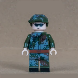 Minifigure - Chinese Peoples Liberation Army PLA soldier (LEGO Alternative) Minifigure - Chinese Peoples Liberation Army PLA soldier (LEGO Alternative)