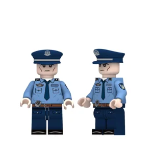 Minifigure - Chinese Public Security Police Officer (LEGO Alternative) Minifigure - Chinese Public Security Police Officer (LEGO Alternative)