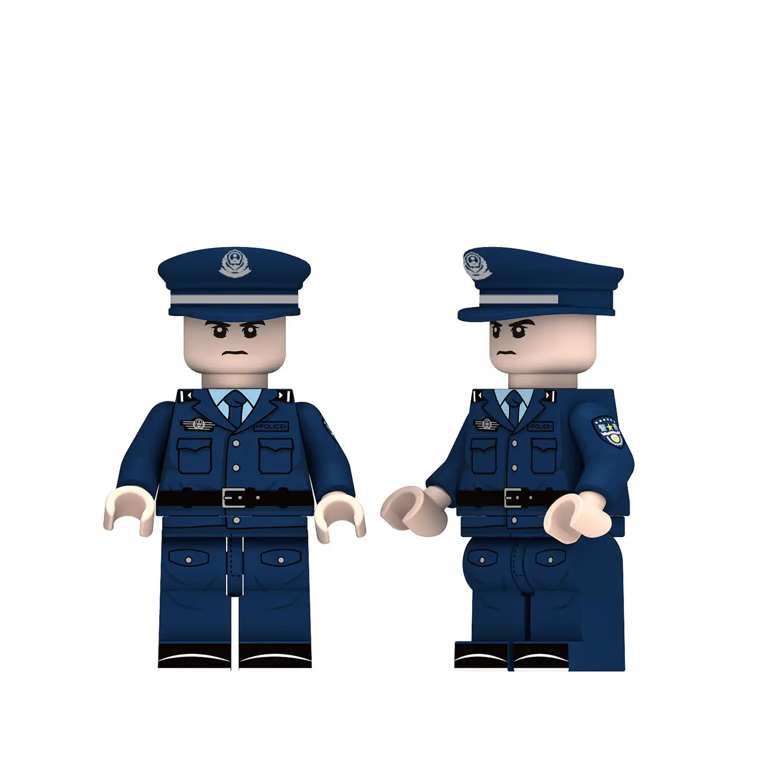 Minifigure - Chinese Special Police (LEGO Alternative) Minifigure - Chinese Special Police (LEGO Alternative)