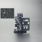Chinese Special Police Unit and weapon custom pieces - Custom Printed Brick Block Figure