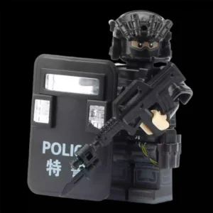 Minifigure - Chinese police unit Special Police Officer (LEGO Alternative) 2 Minifigure - Chinese police unit Special Police Officer (LEGO Alternative)