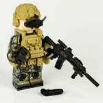 Drone Operator Reconnaissance Soldier specializing in drone operations - Custom Printed Brick Block Figure