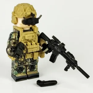 Minifigure - Drone Operator Reconnaissance Soldier specializing in drone operations (LEGO Alternative) Minifigure - Drone Operator Reconnaissance Soldier specializing in drone operations (LEGO Alternative)