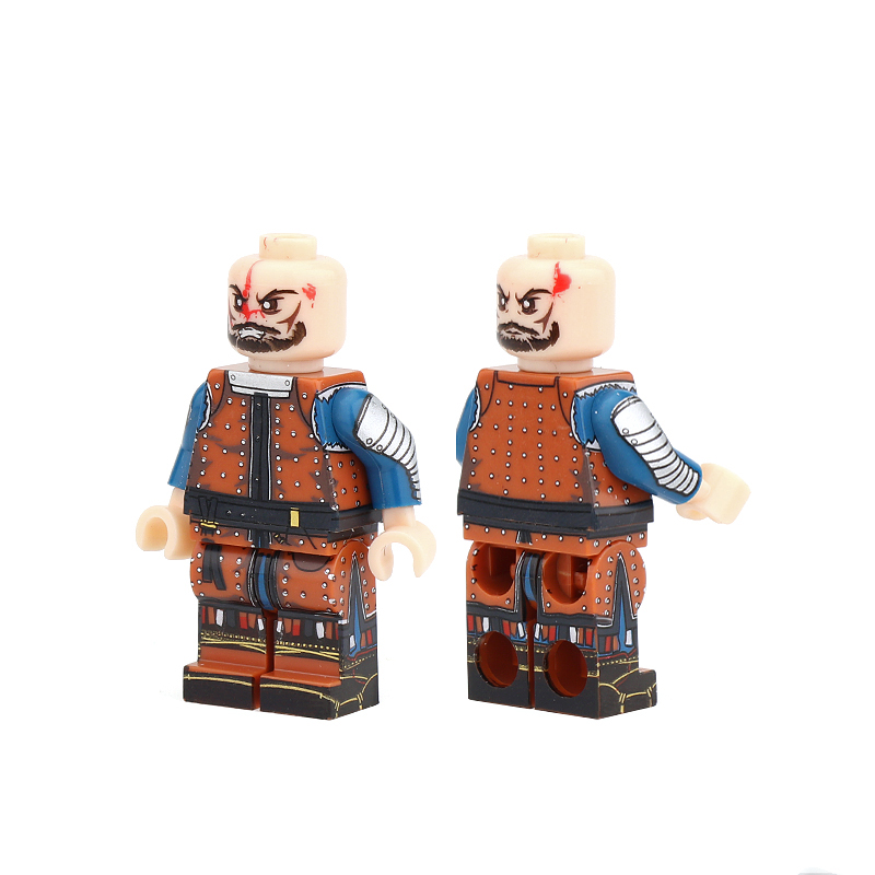Minifigure East Asian-style warrior LEGO Alternative 3 Minifigure East Asian-style warrior LEGO Alternative
