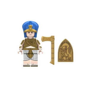 Minifigure Egyptian Pharaoh Tutankhamun LEGO Alternative Minifigure Egyptian Pharaoh Tutankhamun LEGO Alternative