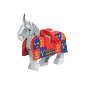 Minifigure English royal warhorse for medieval knight LEGO Alternative Minifigure English royal warhorse for medieval knight LEGO Alternative