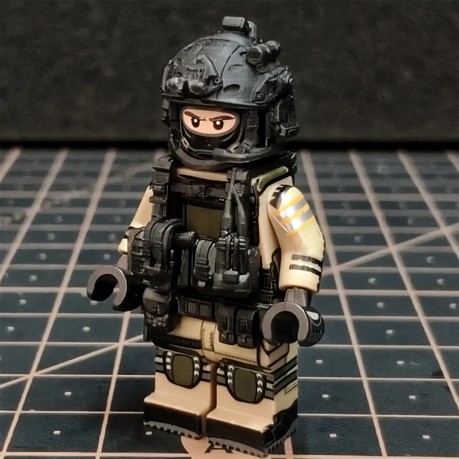 Minifigure - FSB Federal Security Service operative​ modern special forces operator (LEGO Alternative)