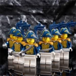French officers or soldiers Napoleonic era - Custom Printed Brick Block Figure