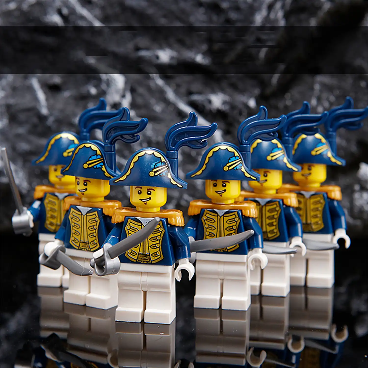 Minifigure French officers or soldiers Napoleonic era LEGO Alternative