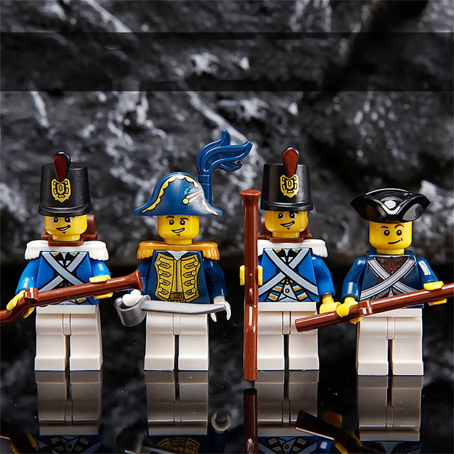 Minifigure French soldiers Napoleonic era LEGO Alternative Minifigure French soldiers Napoleonic era LEGO Alternative