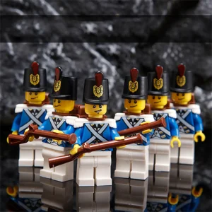 Minifigure French soldiers Napoleonic era a type LEGO Alternative Minifigure French soldiers Napoleonic era a type LEGO Alternative