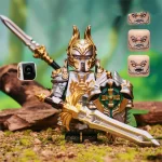 Gaheris with long sword Knight of the Round Table - Custom Printed Brick Block Figure