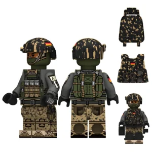 Minifigure - German KSK Kommando Spezialkräfte special forces soldier (LEGO Alternative) Minifigure - German KSK Kommando Spezialkräfte special forces soldier (LEGO Alternative)