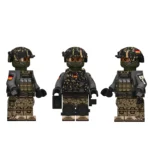 German soldier - Custom Printed Brick Block Figure