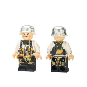 Minifigure - German soldier from the World War II era (LEGO Alternative) Minifigure - German soldier from the World War II era (LEGO Alternative)