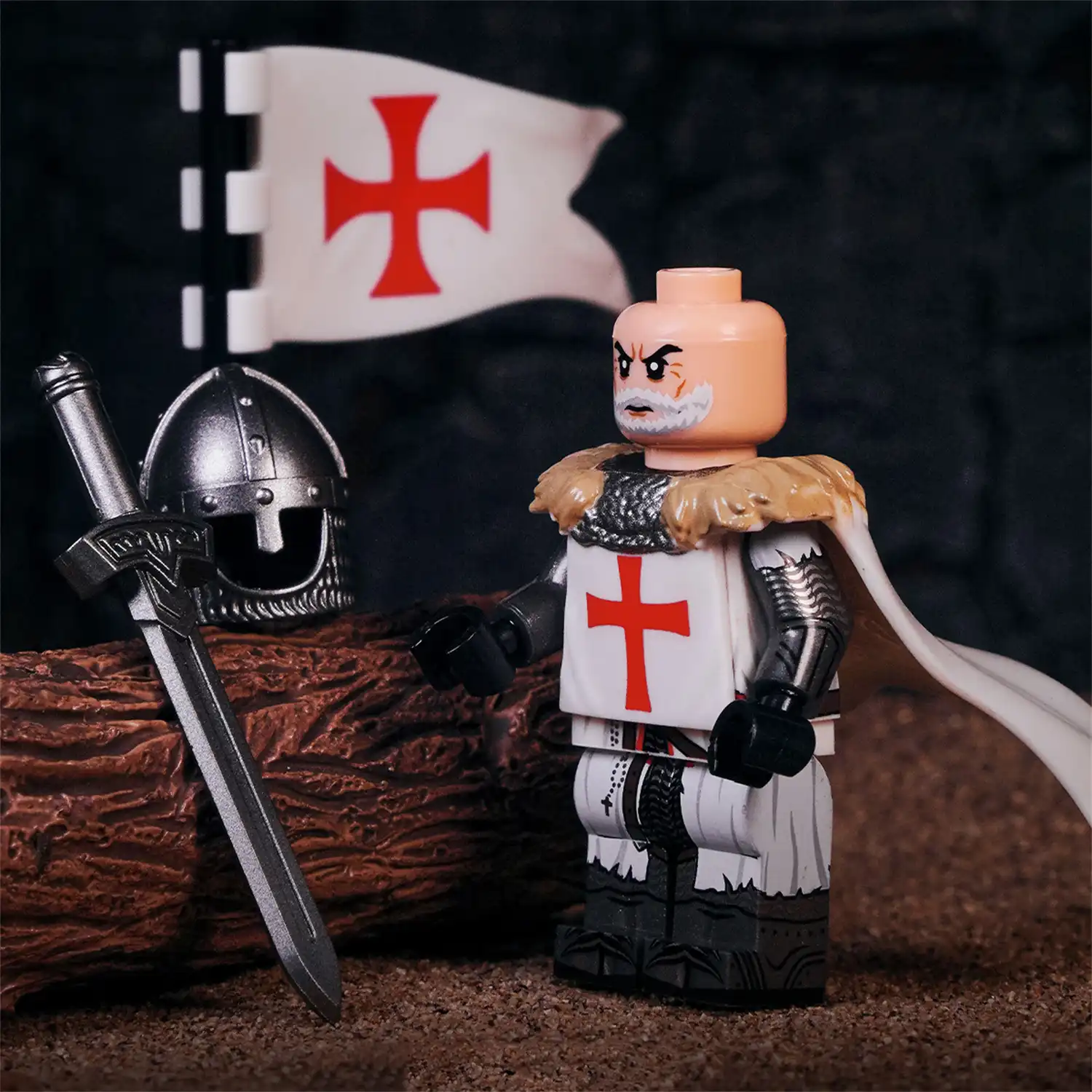 Minifigure Knight Templar LEGO Alternative