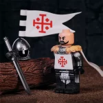 Knight of the Holy Sepulchre - Custom Printed Brick Block Figure