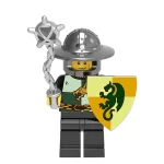 Medieval Dragon Country Knight - Custom Printed Brick Block Figure