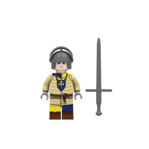 Minifigure Medieval Soldier Man-at-Arms LEGO Alternative Minifigure Medieval Soldier Man-at-Arms LEGO Alternative
