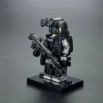 Modern Tactical Police Special Forces / SWAT Operator - Custom Printed Brick Block Figure