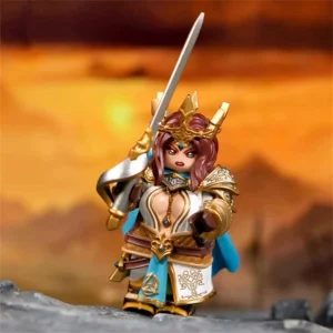 Minifigure Queen Guinevere from Arthurian legend LEGO Alternative Minifigure Queen Guinevere from Arthurian legend LEGO Alternative