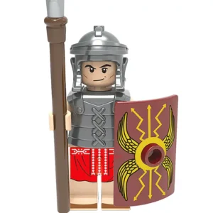 Minifigure Roman Legionary heavily armored spearman LEGO Alternative Minifigure Roman Legionary heavily armored spearman LEGO Alternative